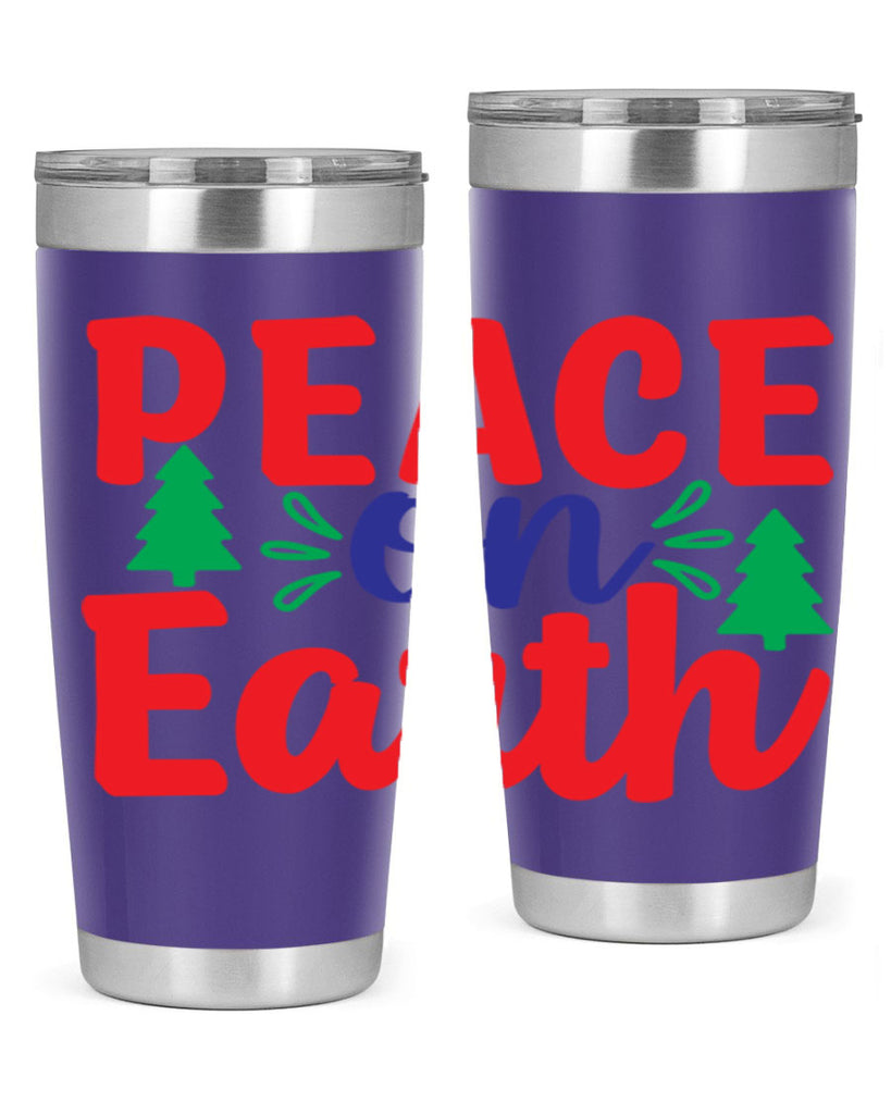 Peace on Earth 336#- winter- Tumbler