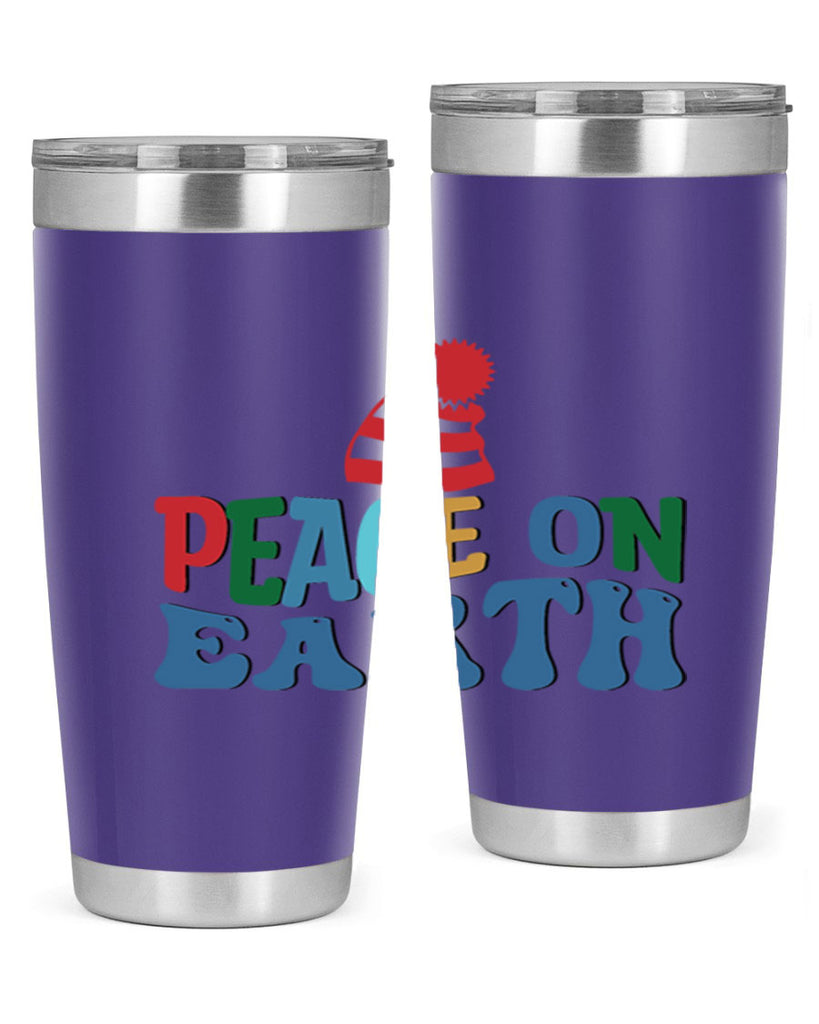 Peace on Earth 337#- winter- Tumbler