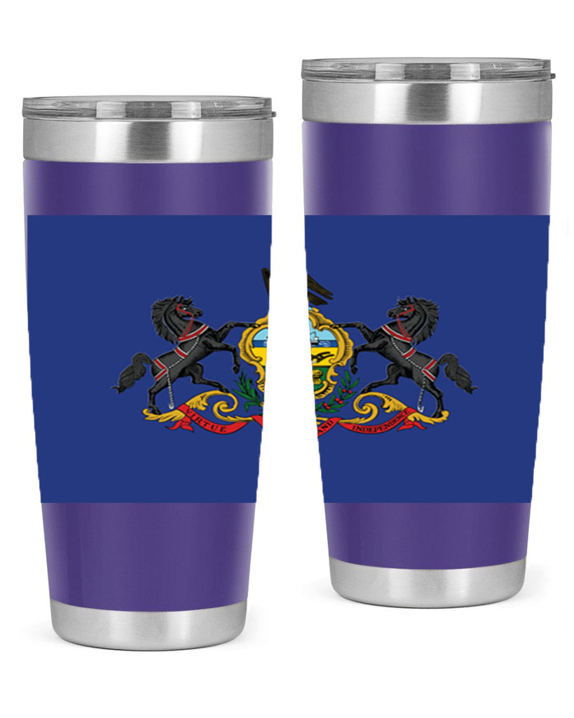 Pensilvania 14#- Us Flags- Tumbler