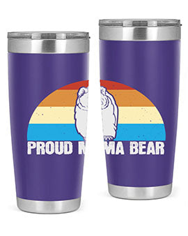 Proud mama bear 26#- Bears- Tumbler
