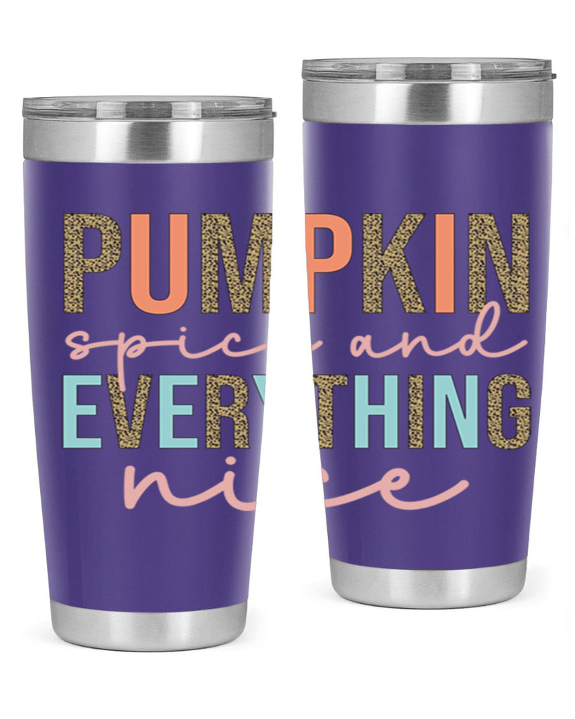 Pumpkin Spice And Everything Nice 533#- fall- Tumbler