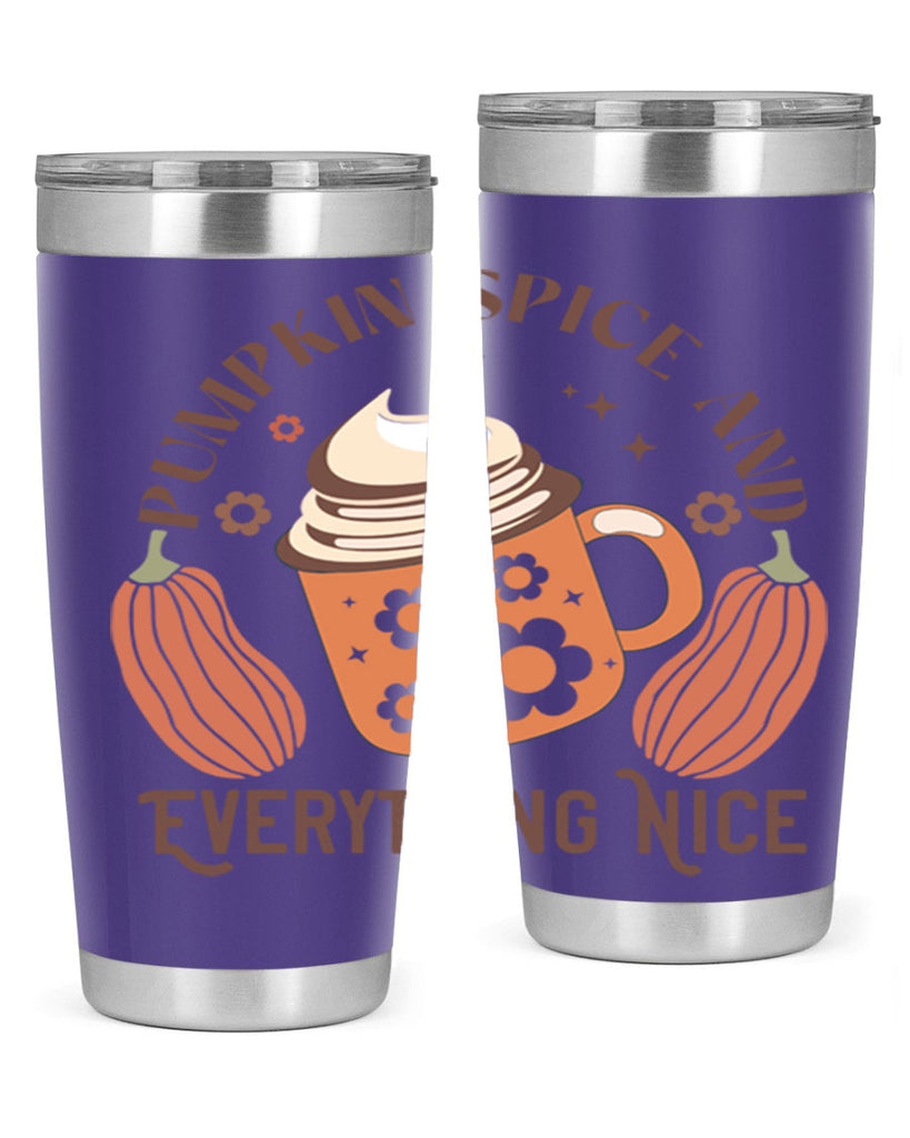 Pumpkin Spice And Everything Nice 539#- fall- Tumbler