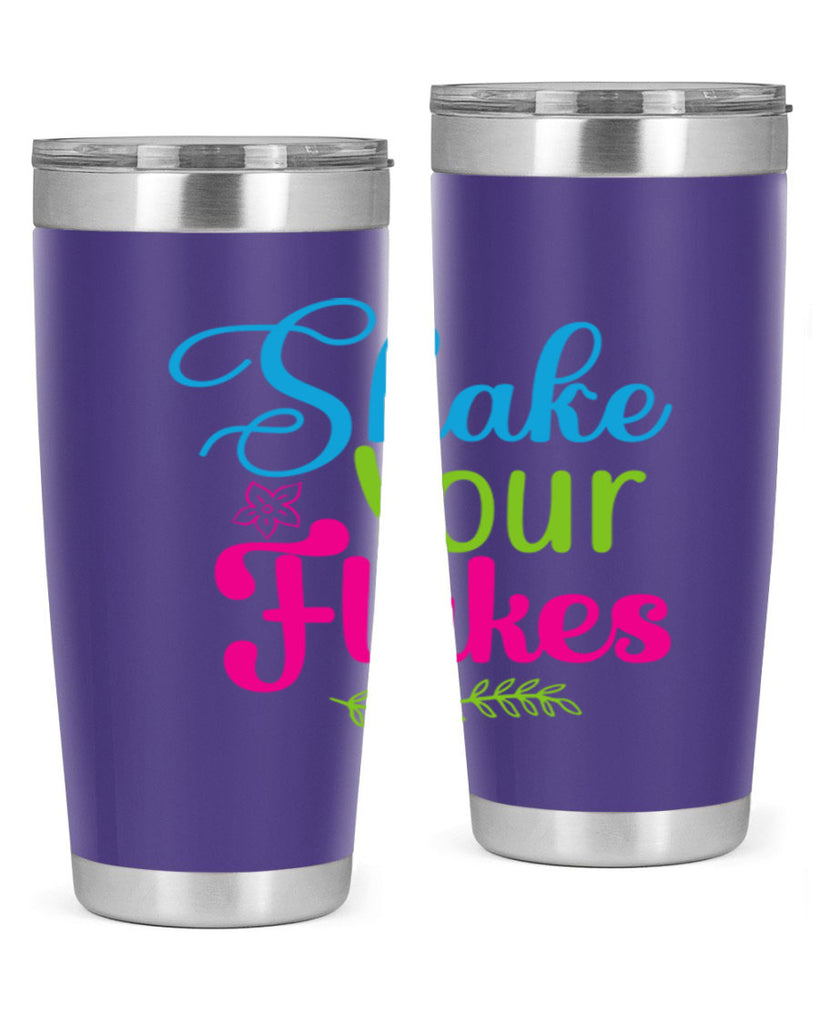 Shake Your Flakes 356#- winter- Tumbler
