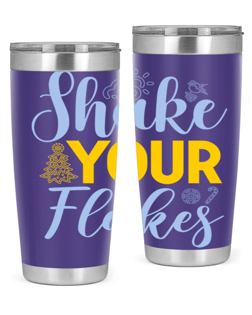 Shake your flakes361#- winter- Tumbler