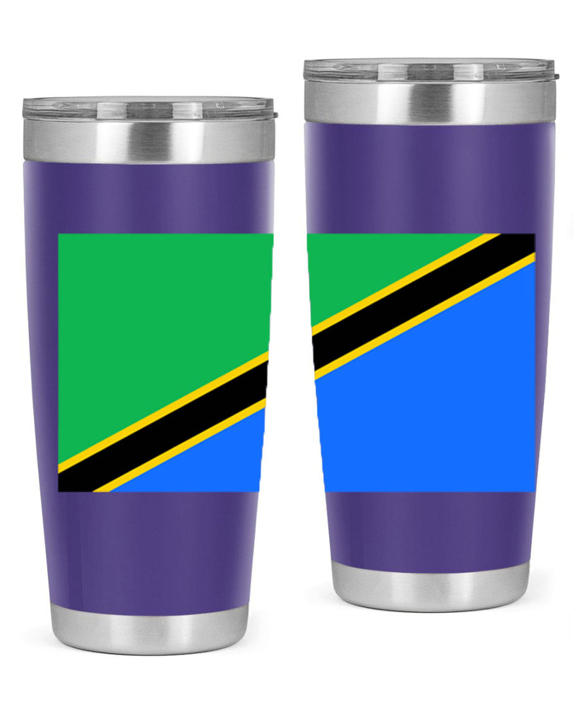 Tanzania 24#- world flags- Tumbler