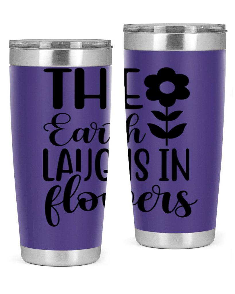 The earth laughs in flowers 548#- spring- Tumbler