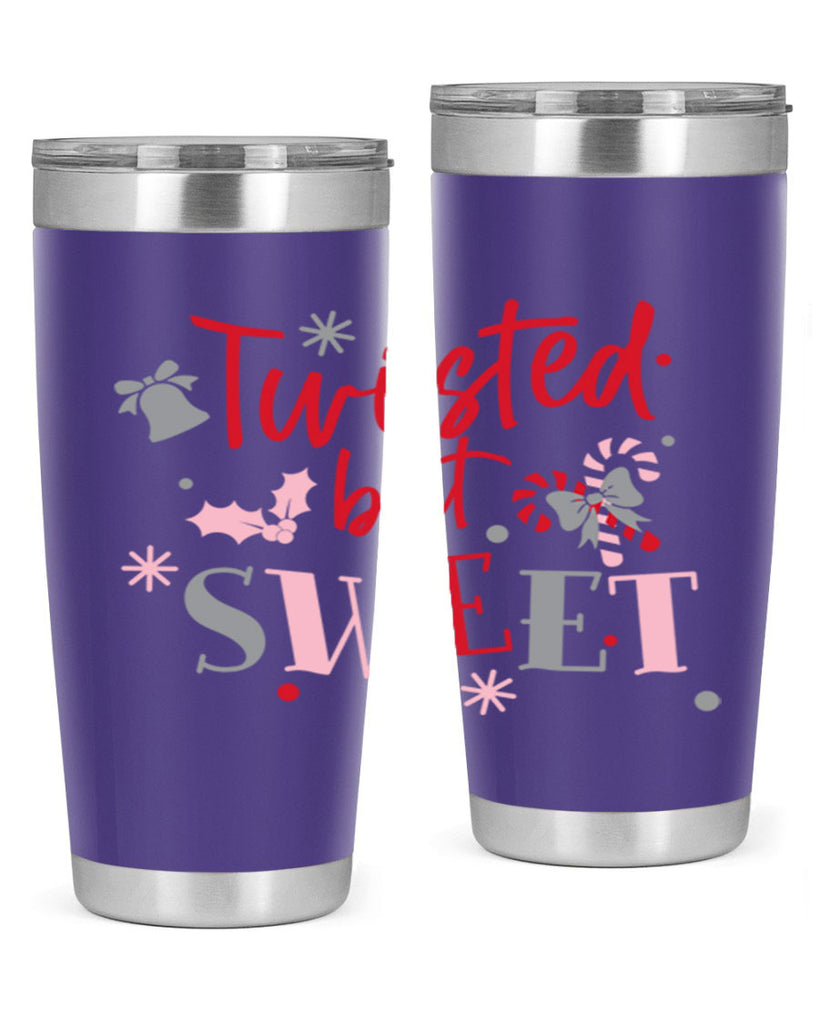 Twisted but sweet 424#- winter- Tumbler