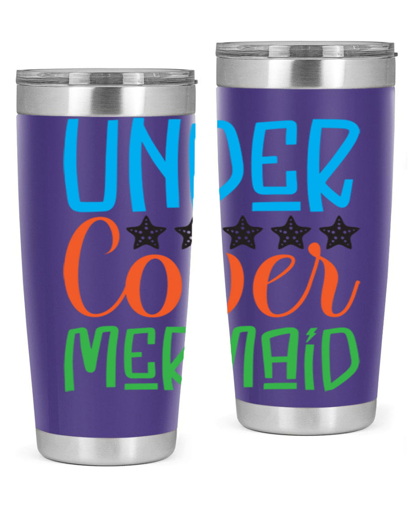 Under Cover Mermaid 648#- mermaid- Tumbler