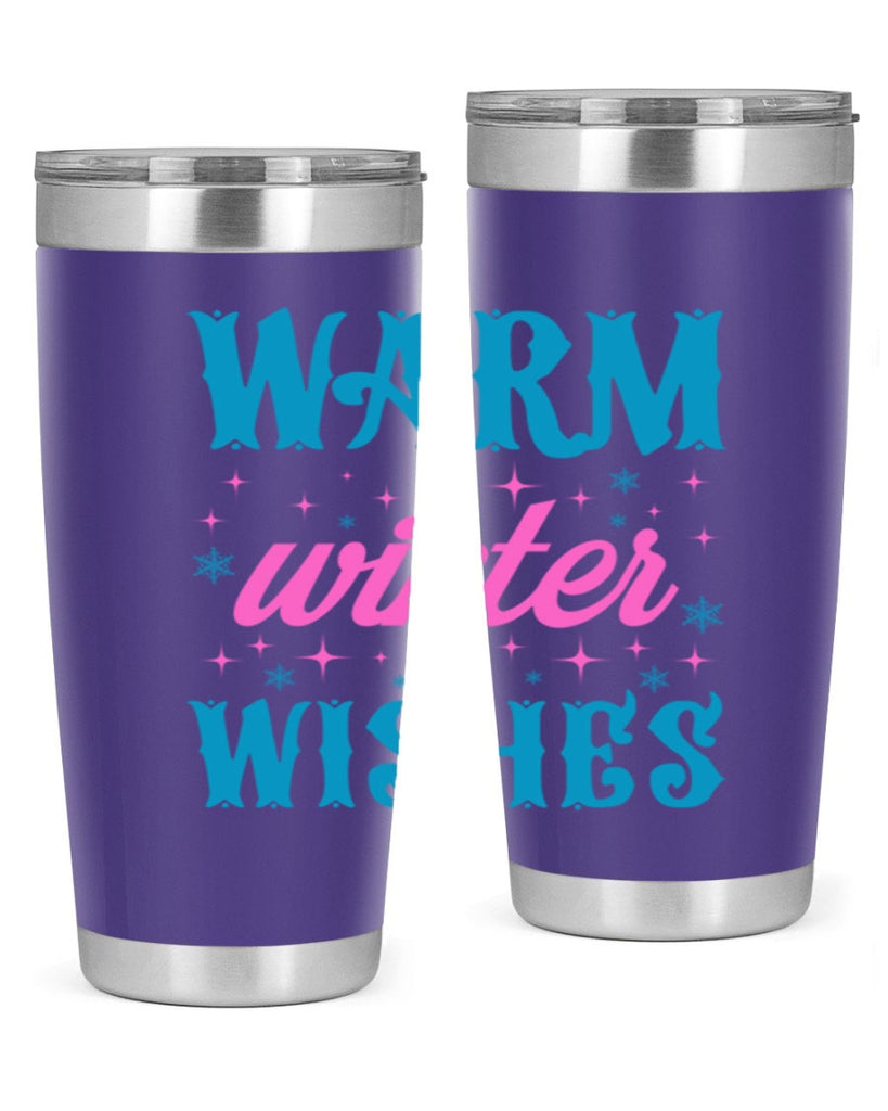 Warm Winter Wishes 464#- winter- Tumbler