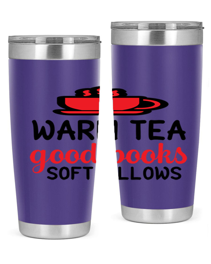 Warm tea good books soft pillows 448#- winter- Tumbler