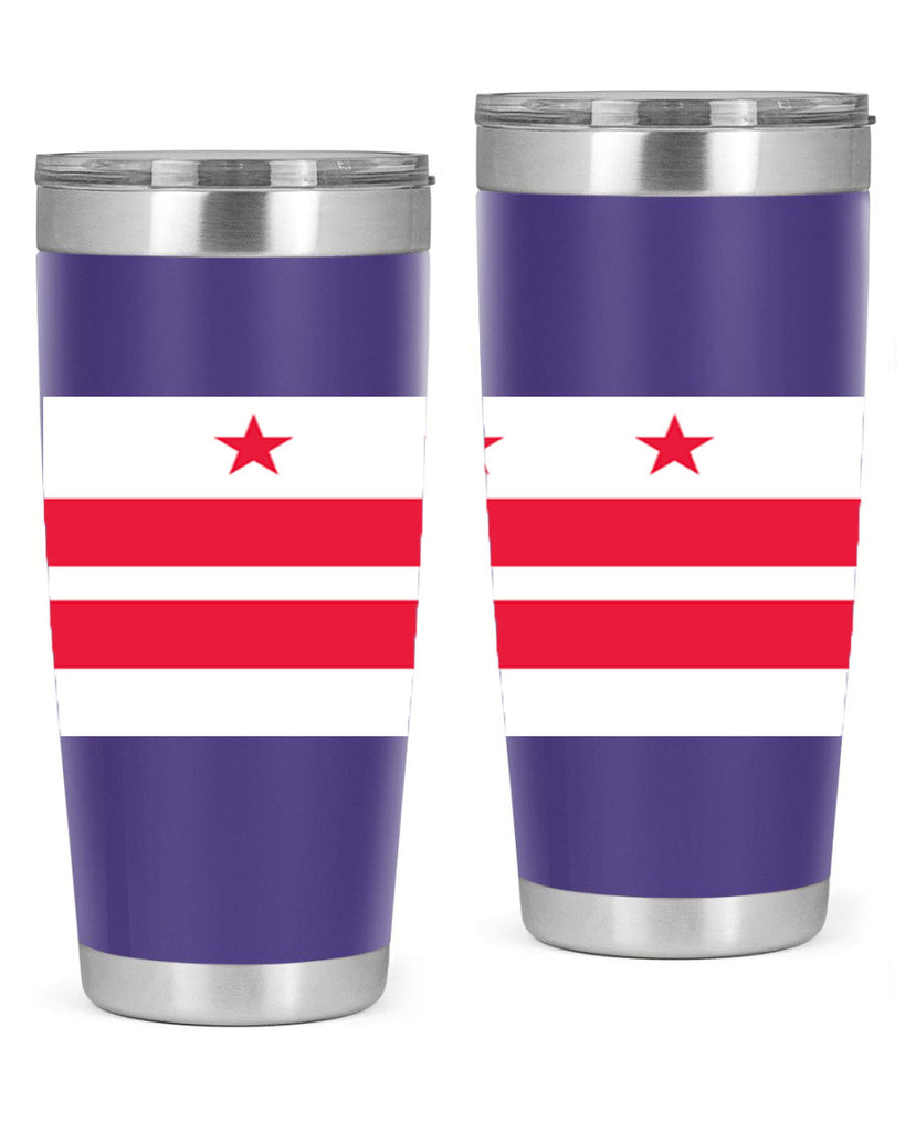 Washington DC 5#- Us Flags- Tumbler