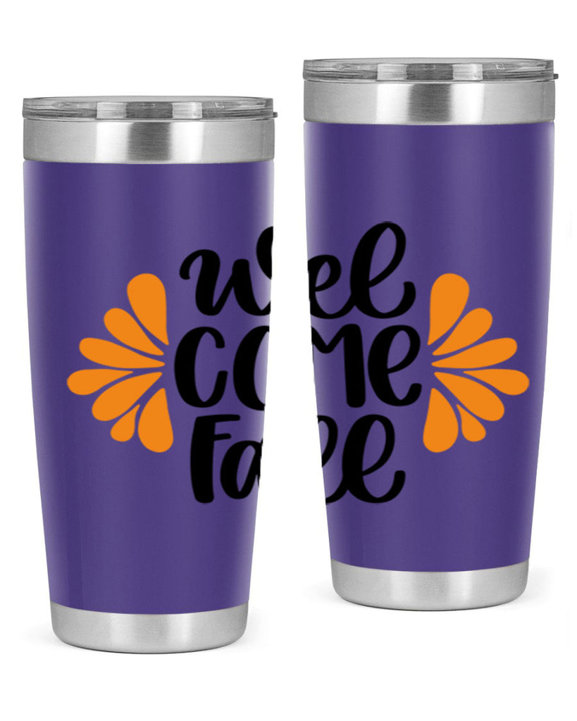 Welcome Fall 516#- fall- Tumbler