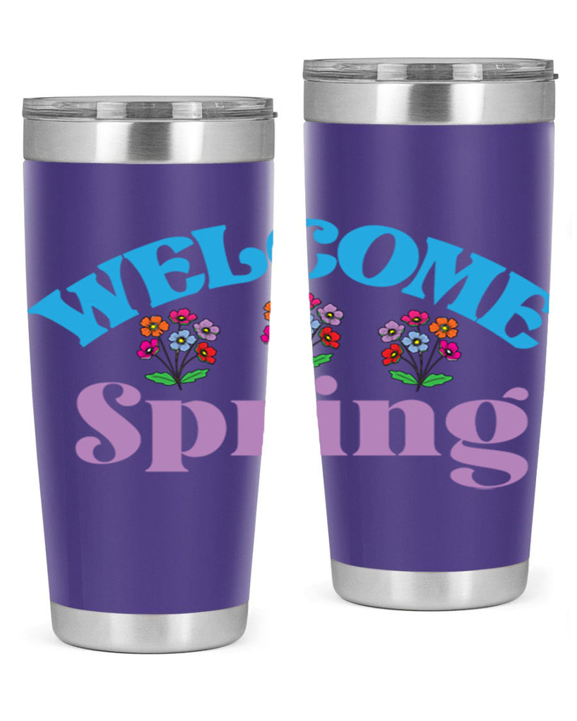 Welcome Spring  600#- spring- Tumbler