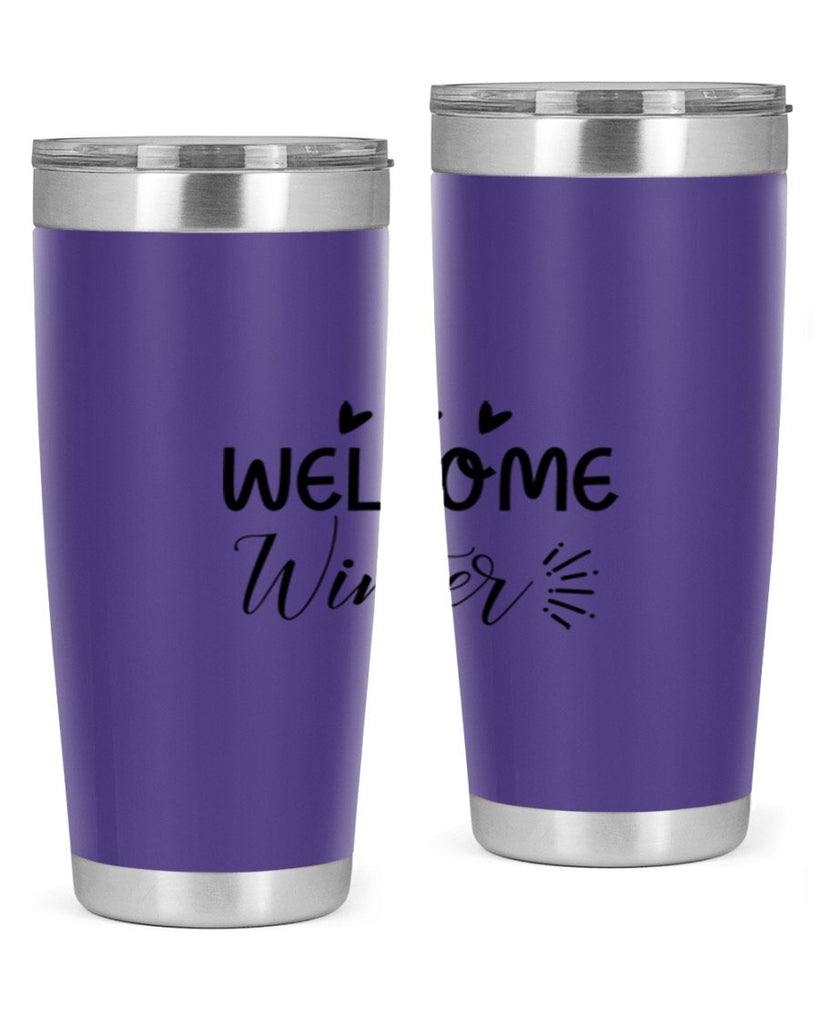 Welcome Winter 475#- winter- Tumbler
