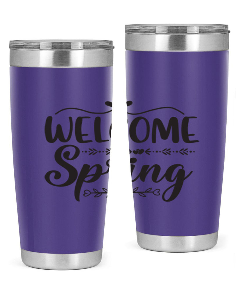 Welcome spring 576#- spring- Tumbler