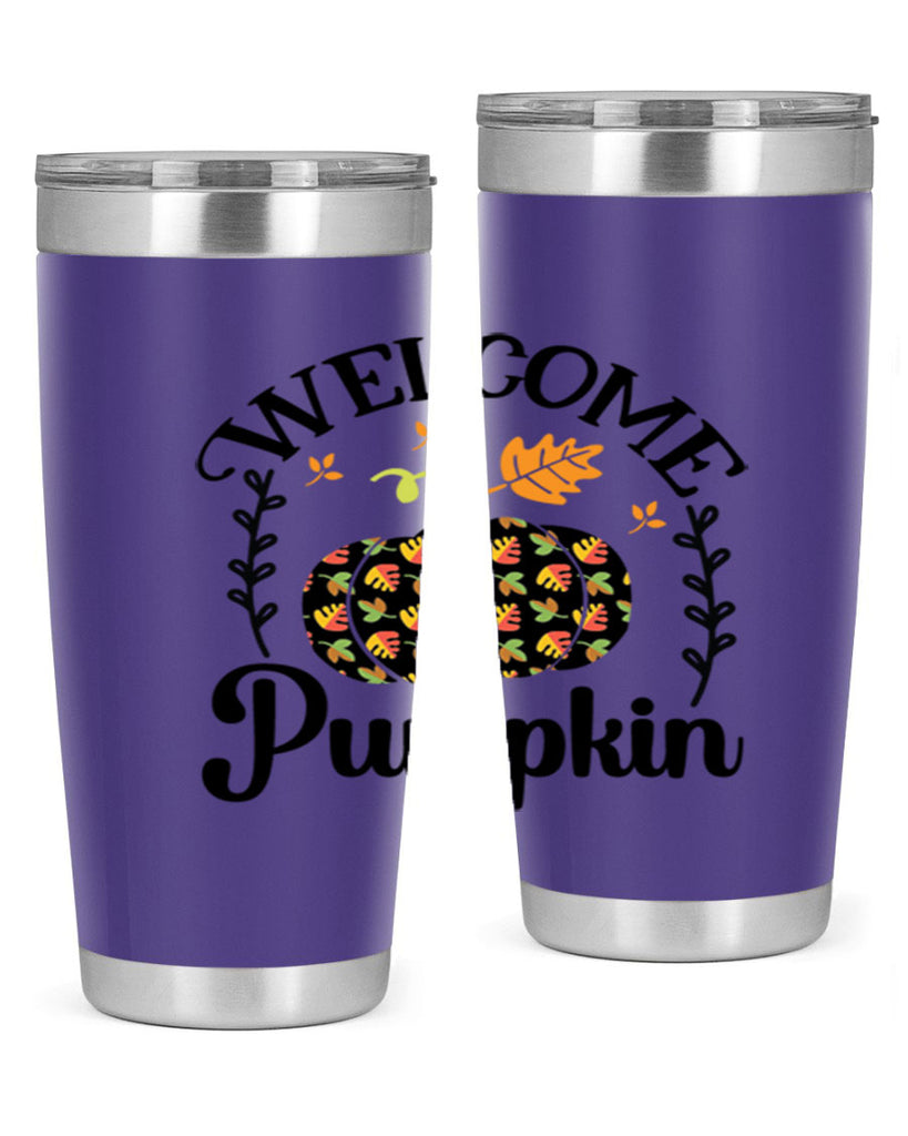 Welcomepumpkin 640#- fall- Tumbler
