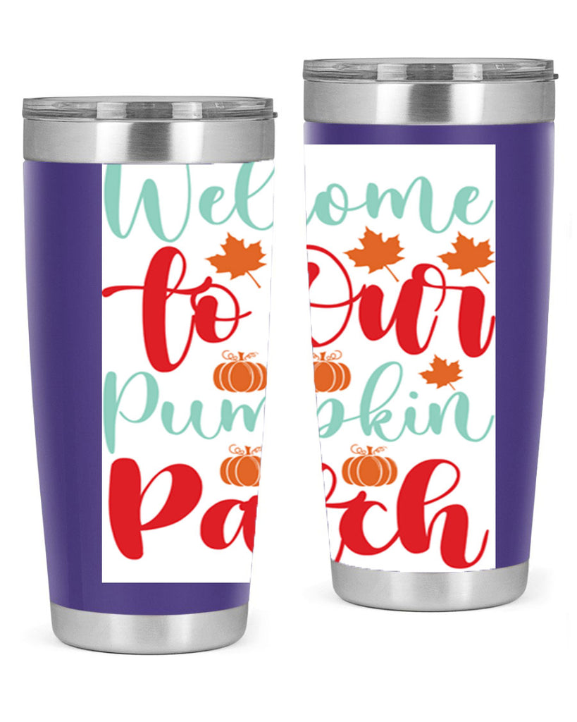 WelcometoOurPumpkinPatch 643#- fall- Tumbler