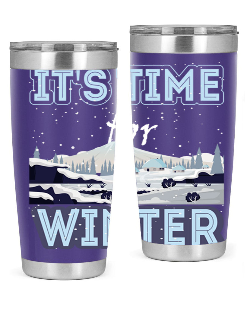 Winter 542#- winter- Tumbler