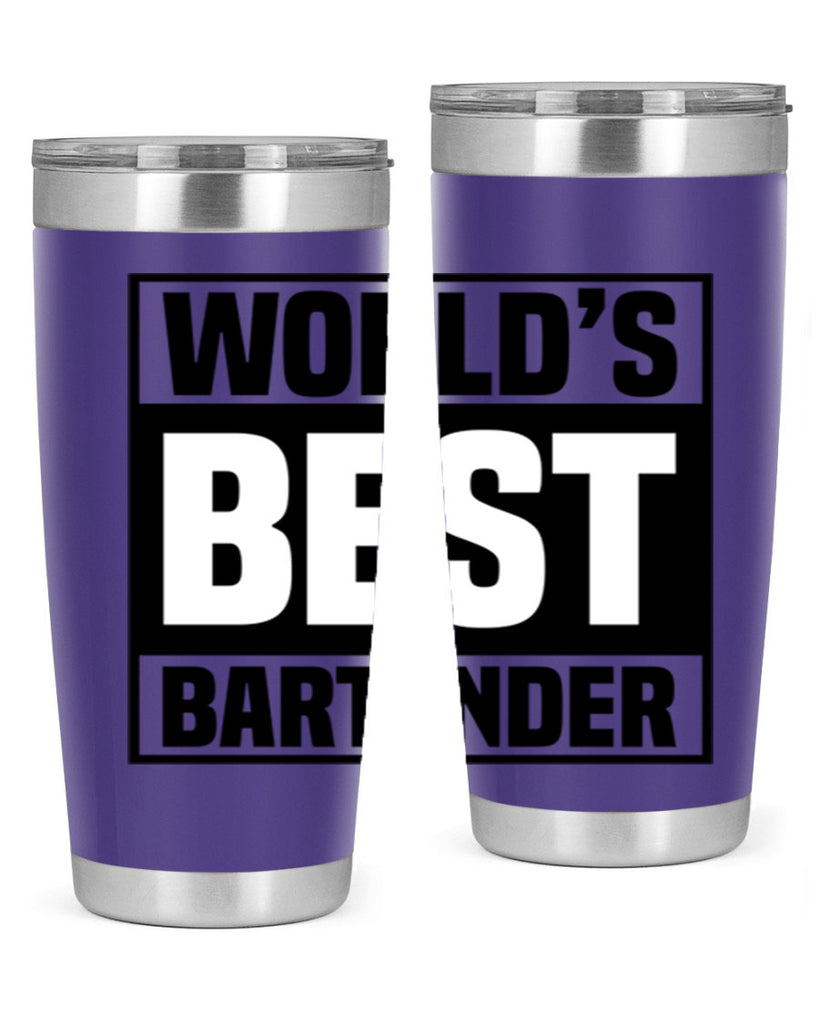Worlds best Style 8#- bartender- tumbler