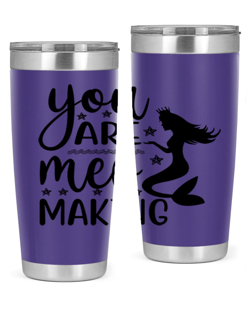 You are mer making 684#- mermaid- Tumbler