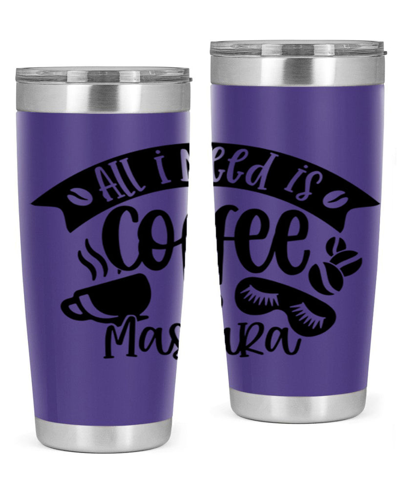 all i need is coffee mascara 188#- coffee- Tumbler