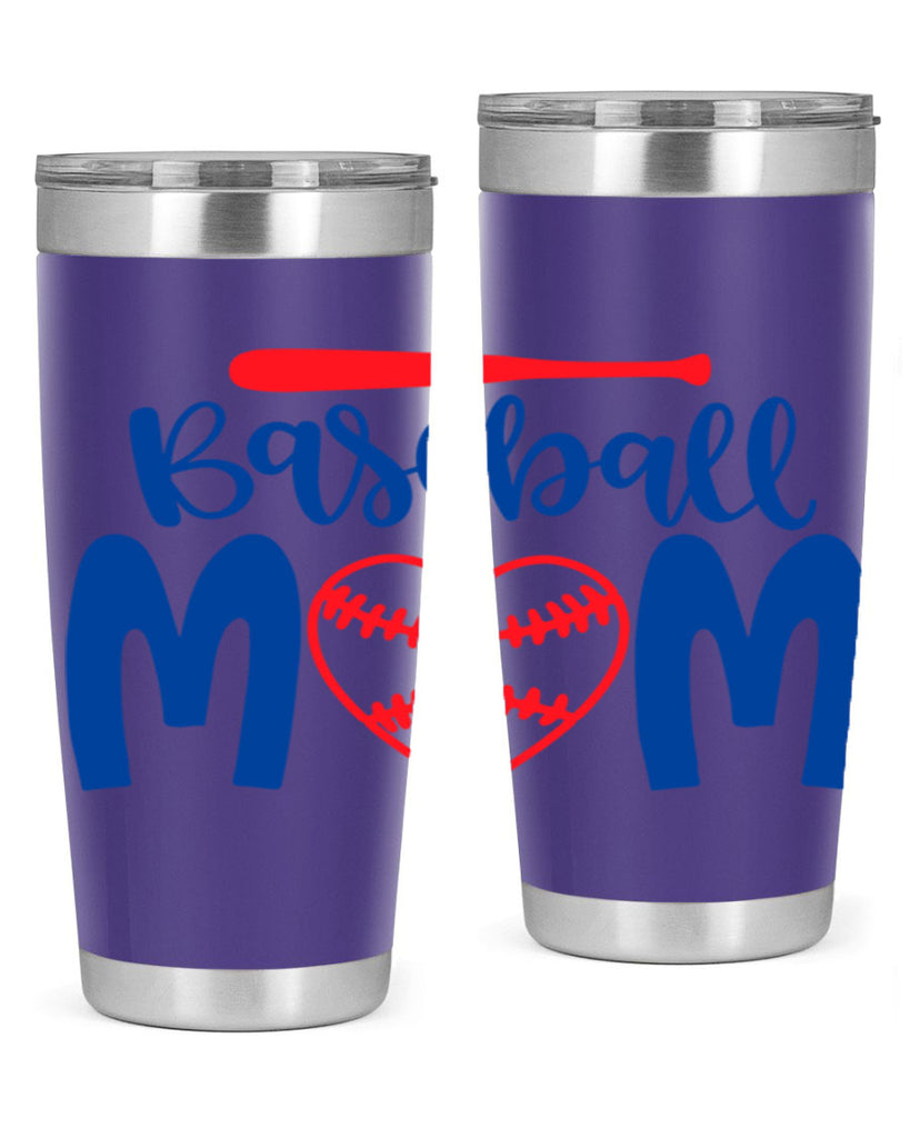 baseball mom 2077#- baseball- Tumbler