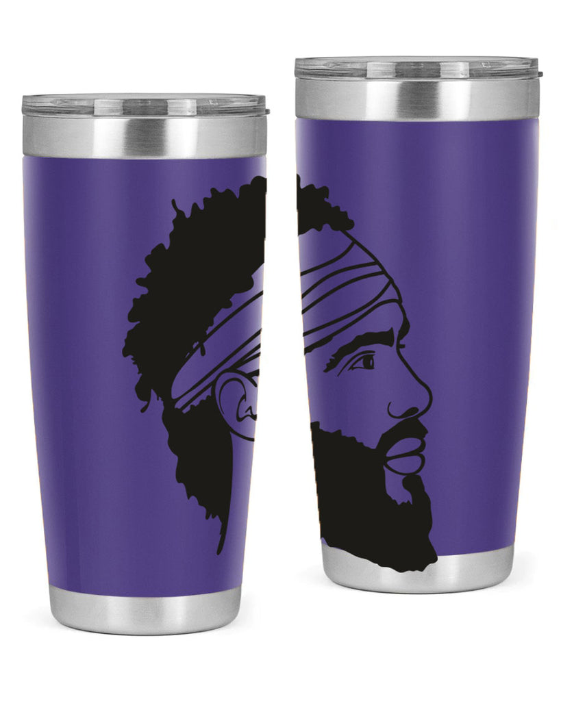 beardman 48#- black men - boys- tumbler