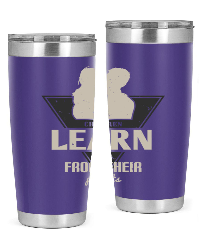 children learn to smile 250#- fathers day- Tumbler