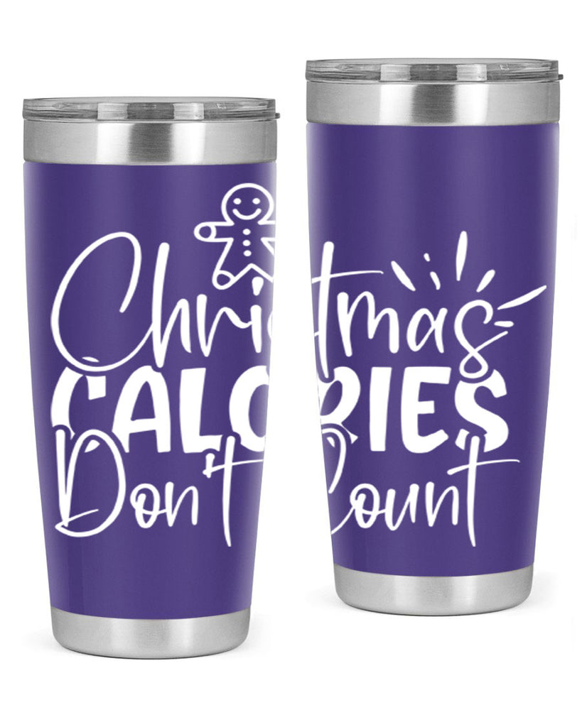 christmas calories dont count 45#- kitchen- Tumbler