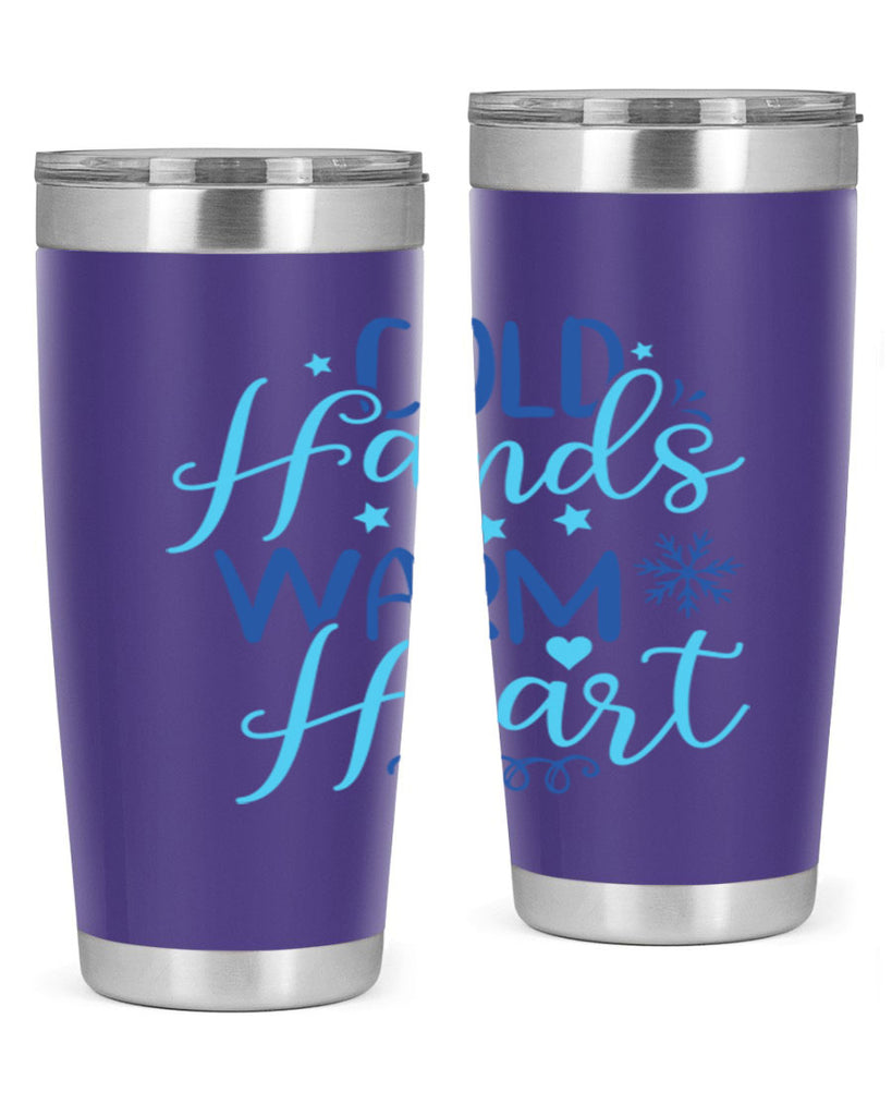 cold hands warm heart 51#- winter- Tumbler