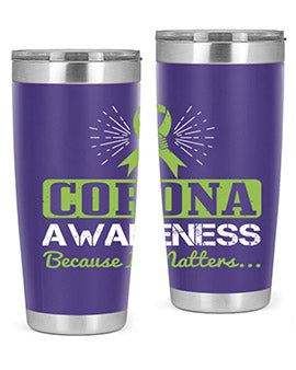 corona awareness because it matters Style 26#- corona virus- Tumbler