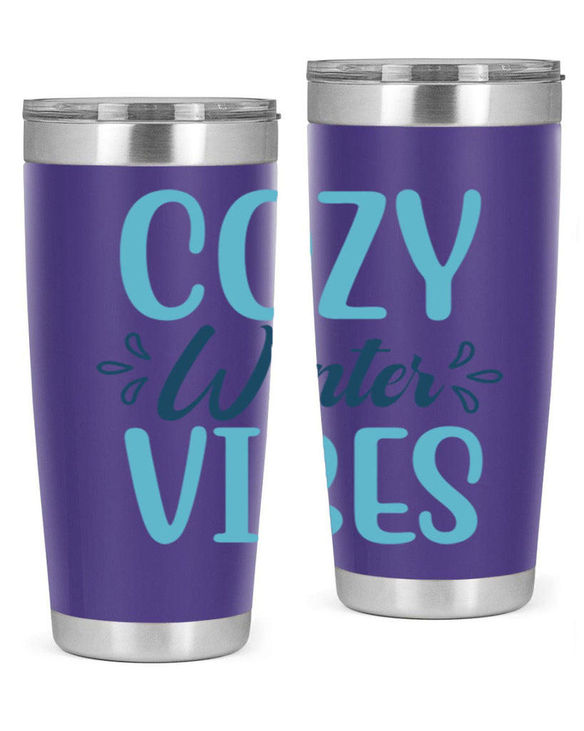 cozy winter vibes 65#- winter- Tumbler