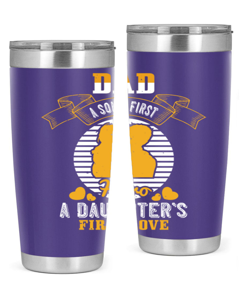 dad a son’s first hero 245#- fathers day- Tumbler
