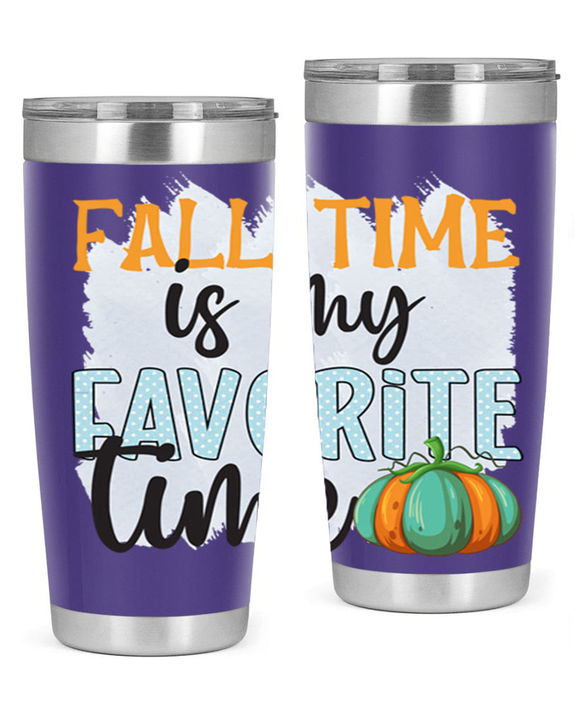fall time is my favorite time 134#- fall- Tumbler