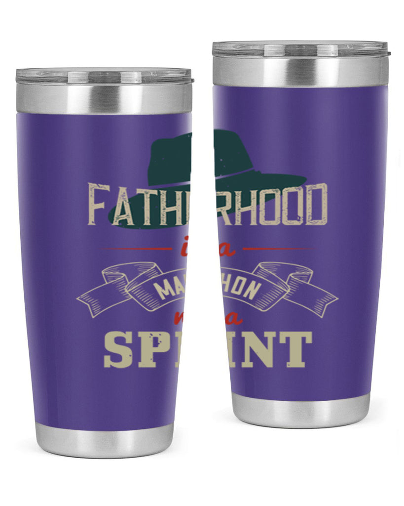 fatherhood is a marathon 227#- fathers day- Tumbler