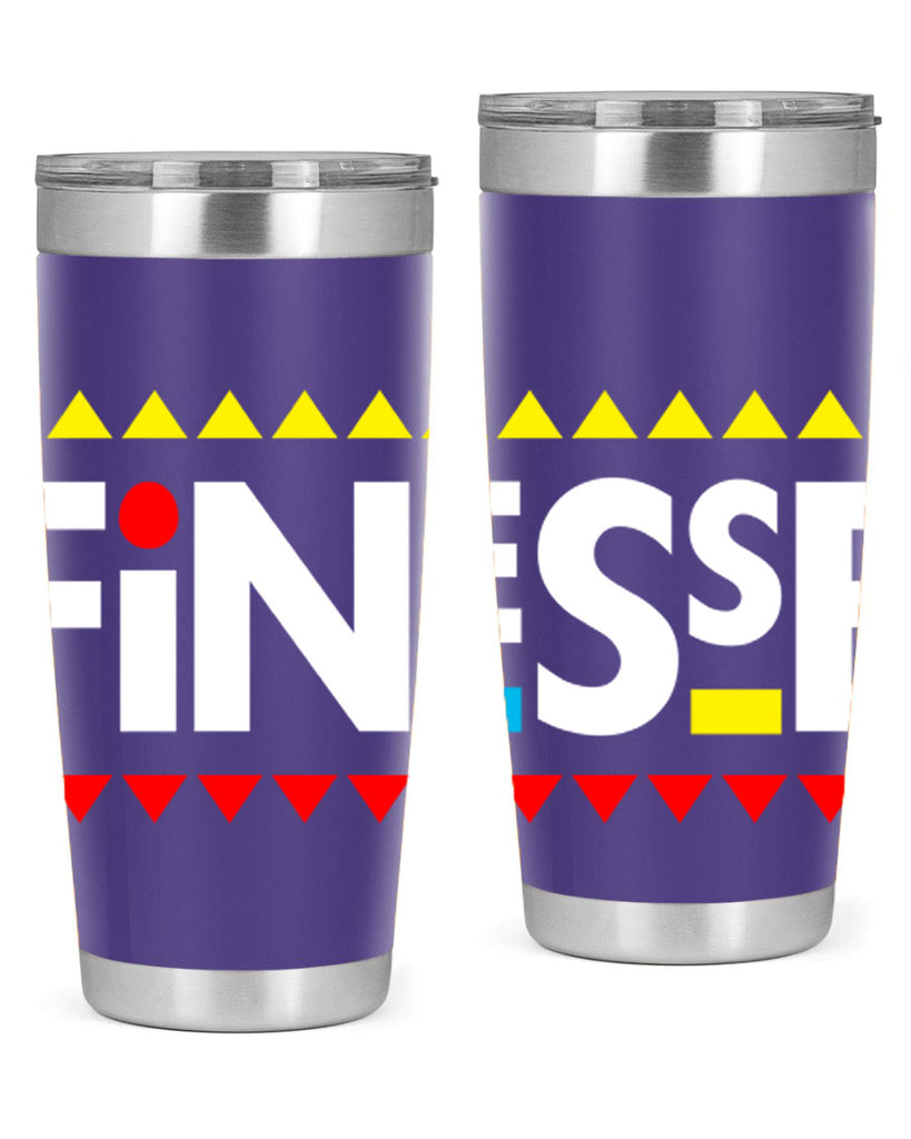 finesse 155#- black words phrases- Cotton Tank