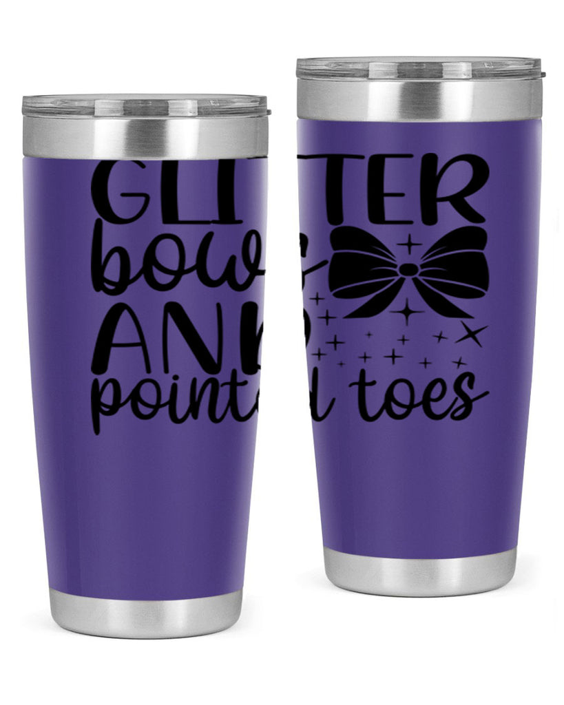 glitter bows and pointed toes44#- ballet- Tumbler