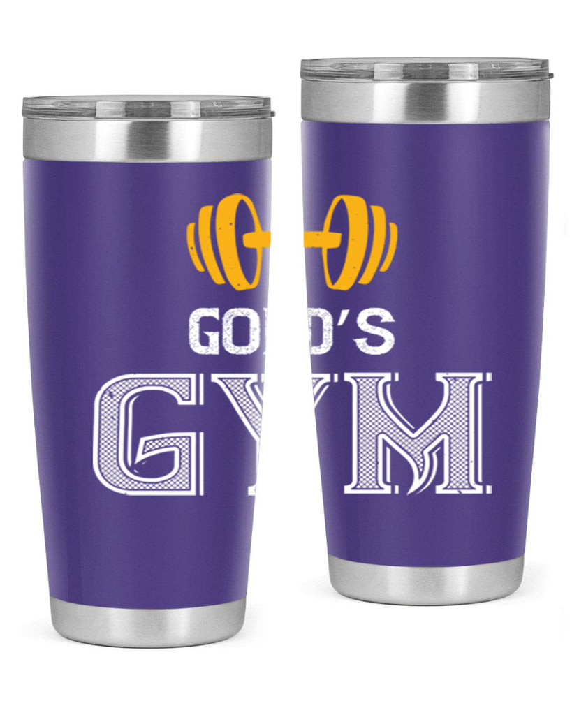 gold gym 101#- gym- Tumbler