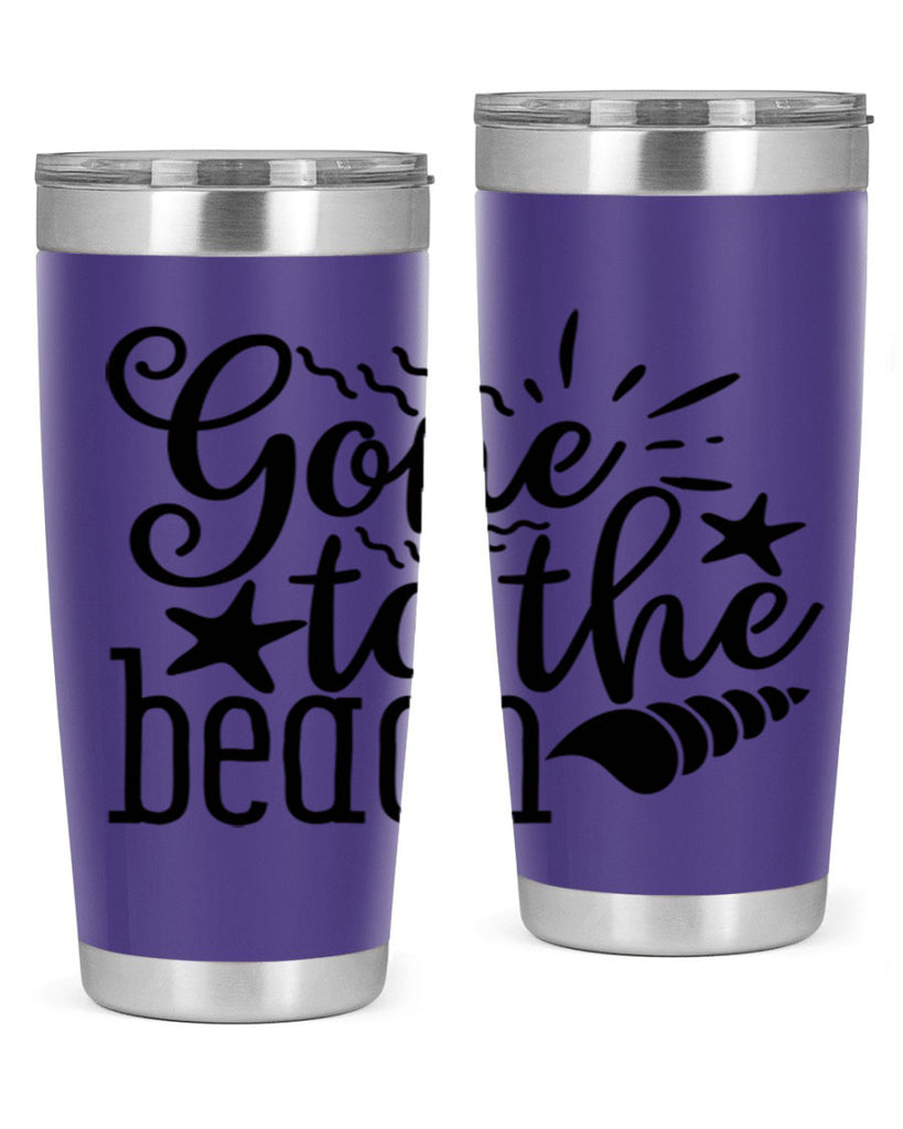 gone to the beach Style 100#- summer- Tumbler