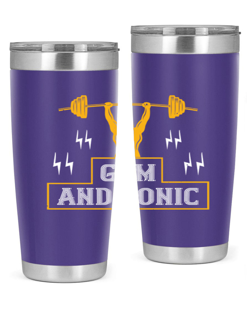 gym and tonic 100#- gym- Tumbler