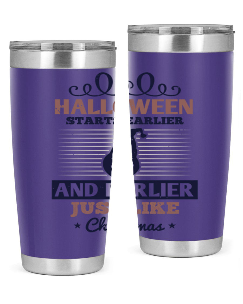halloween starts earlier and 158#- halloween- Tumbler