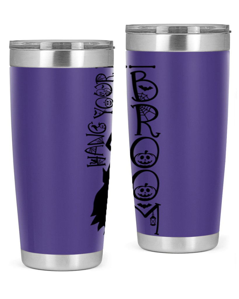 hang your broom 70#- halloween- Tumbler