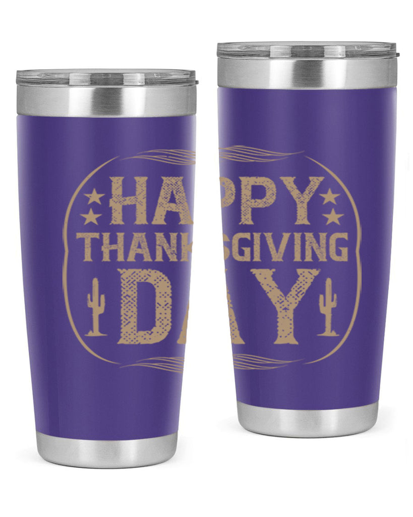 happy thanksgiving day 35#- thanksgiving- Tumbler