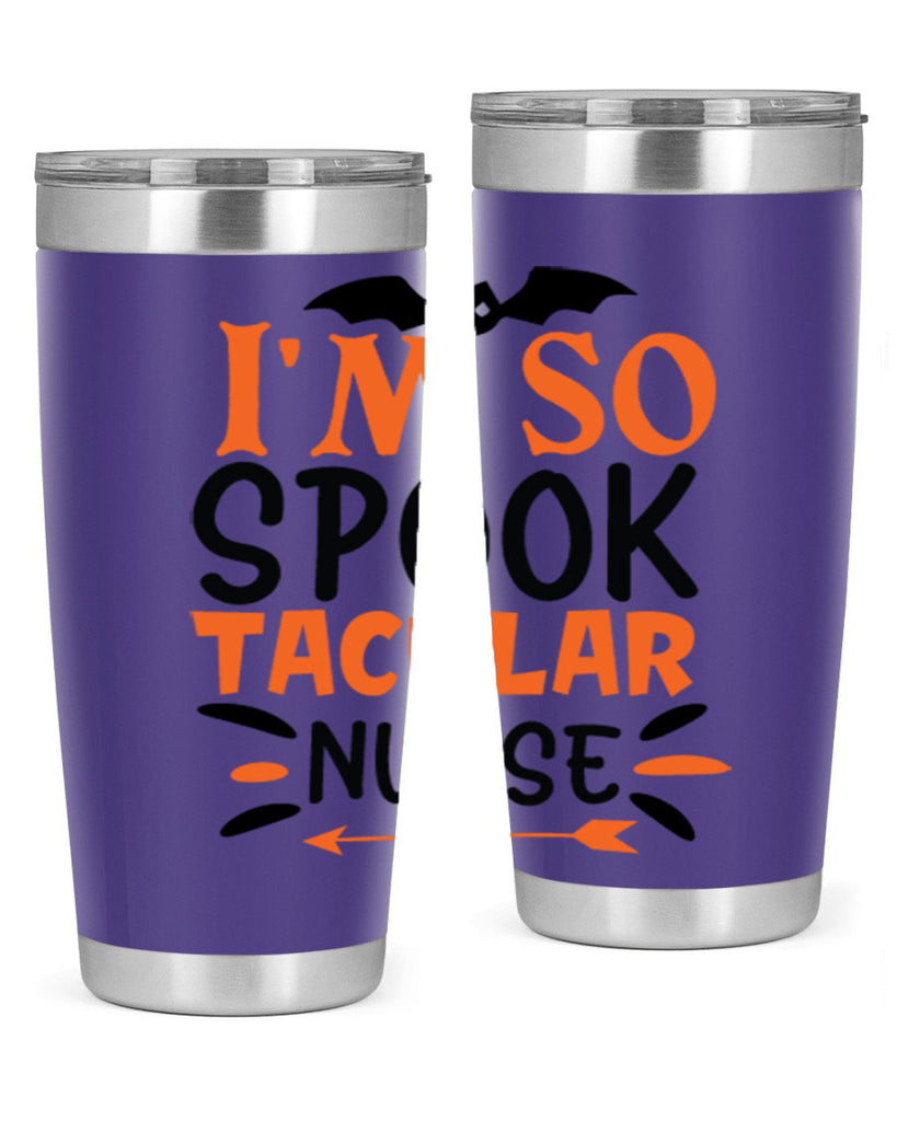 im so spooktacular nurse 111#- halloween- Tumbler