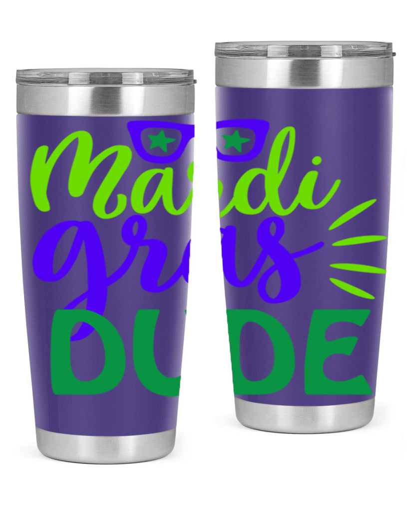 mardi gras dude 10#- mardi gras- Tumbler