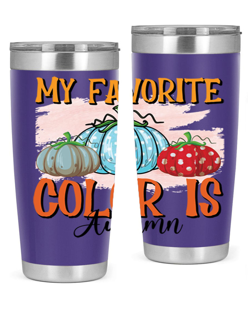 my favorite color is autumn 436#- fall- Tumbler