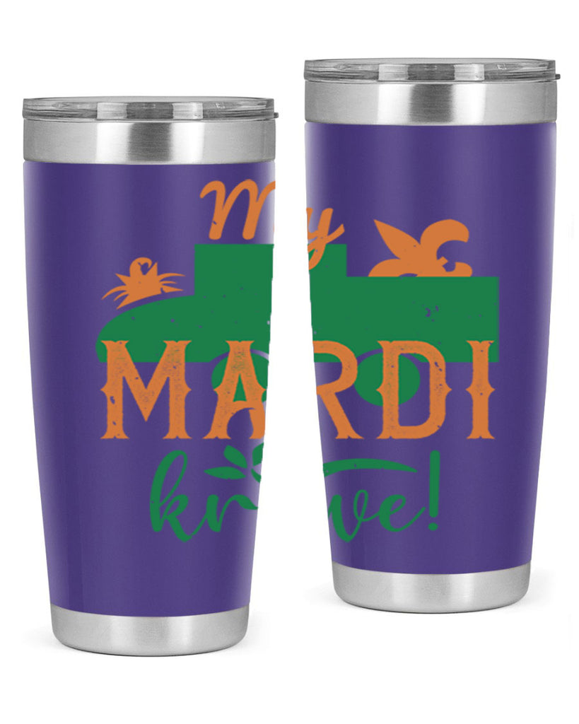 my mardi krewe 43#- mardi gras- Tumbler