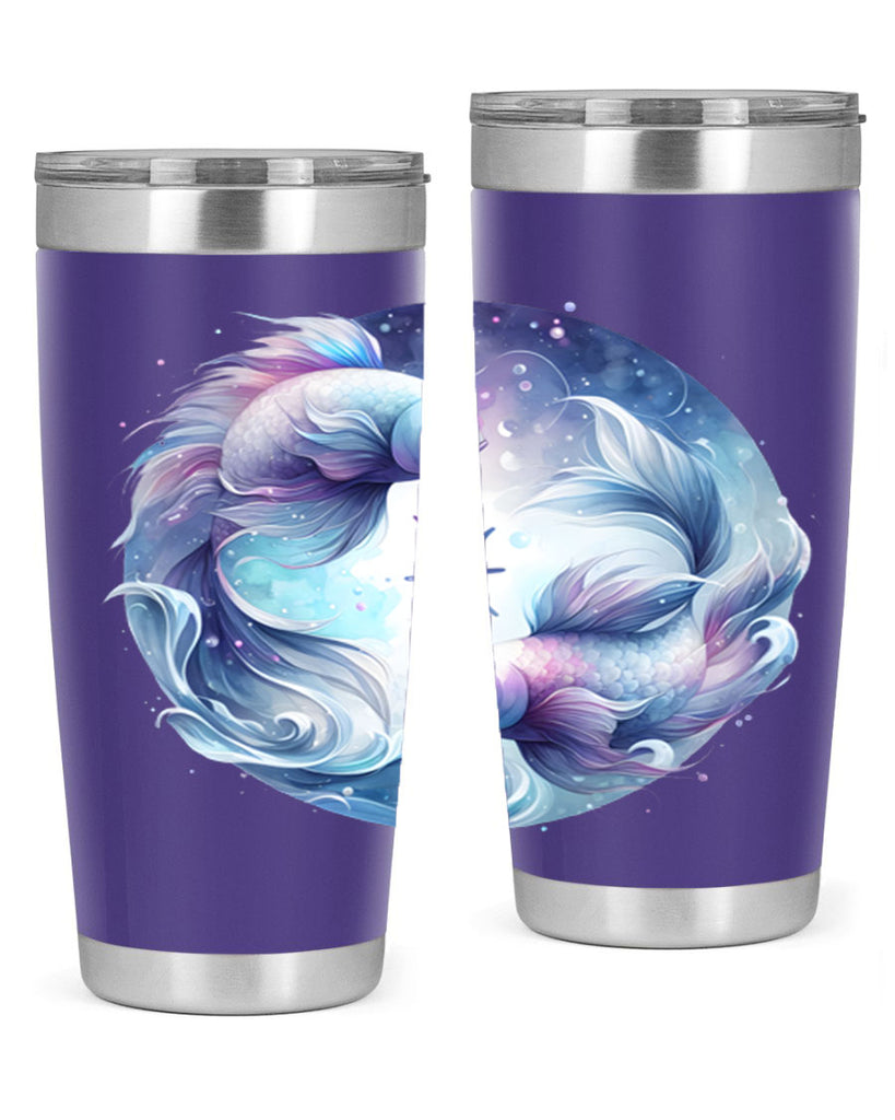 pisces 349#- zodiac- Tumbler