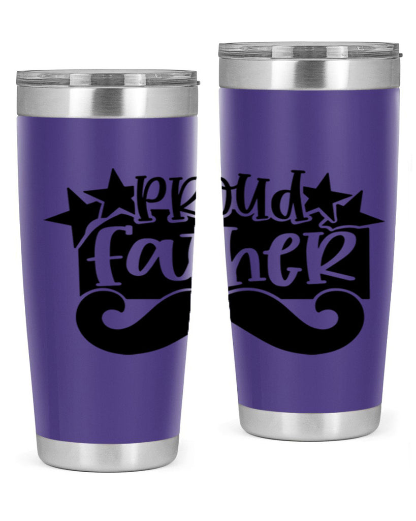 proud father 21#- fathers day- Tumbler