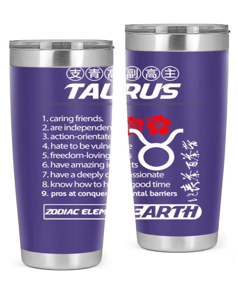 taurus 518#- zodiac- Tumbler
